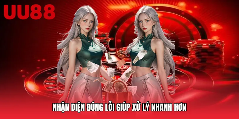 Nhận diện đúng lỗi giúp xử lý nhanh hơn